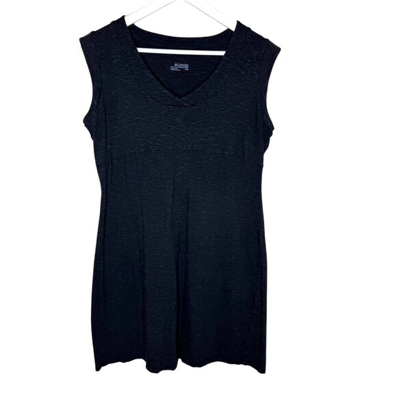 Columbia Women's Dark Gray Space Dye Sleeveless Casual Dress, Size Medium - Picture 1 of 5